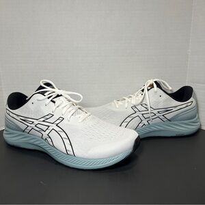 ASICS GEL-Excite 9 running shoes White/Tower Gray. Men’s 13